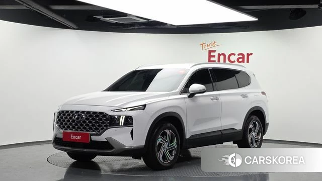 Hyundai The New Santa Fe 2021 Белый из Кореи