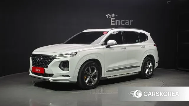 Hyundai Santa Fe TM 2018 Белый из Кореи