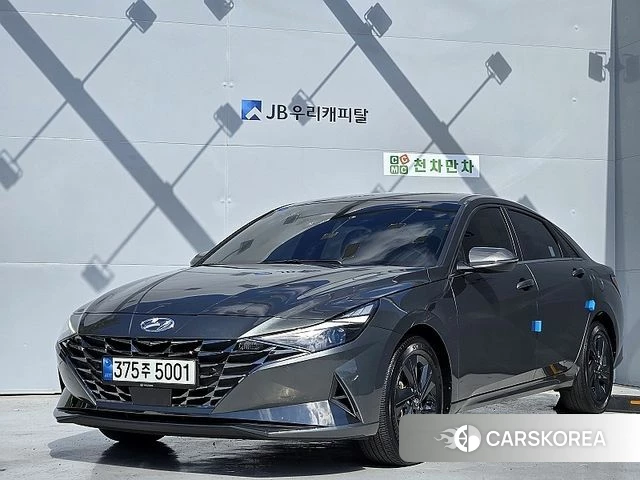 Hyundai Avante (CN7) 2022 Серый из Кореи