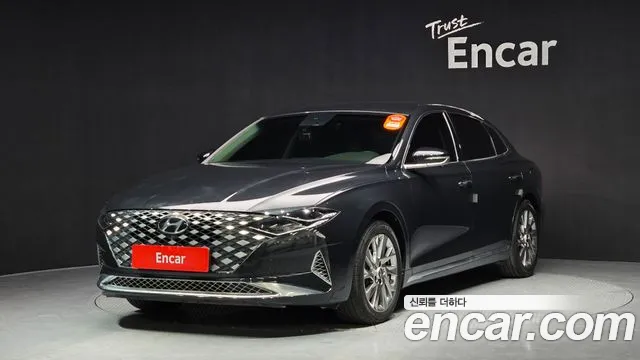 Hyundai The New Grandeur IG Hybrid 2021 Серый из Кореи