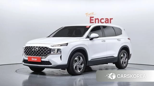 Hyundai The New Santa Fe 2022 Белый из Кореи