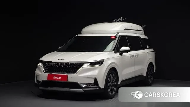 Kia Carnival 4th generation 2020 Белый из Кореи