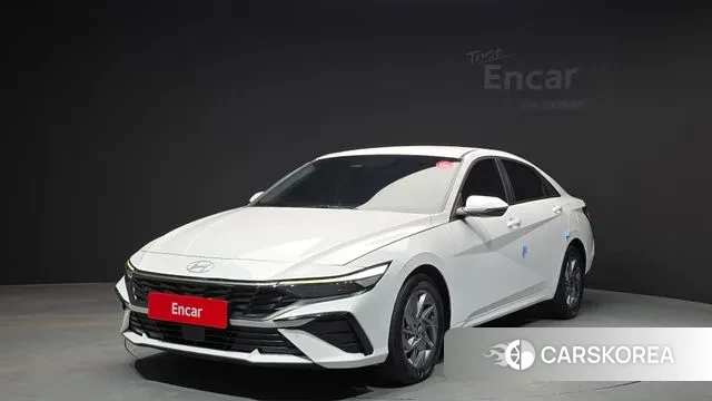 Hyundai The New Avante (CN7) 2023 Белый из Кореи