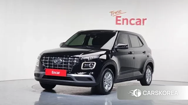 Hyundai Venue 2021 Черный из Кореи