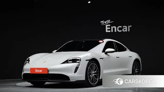Porsche Taycan 2022 Серебристо-серый из Кореи
