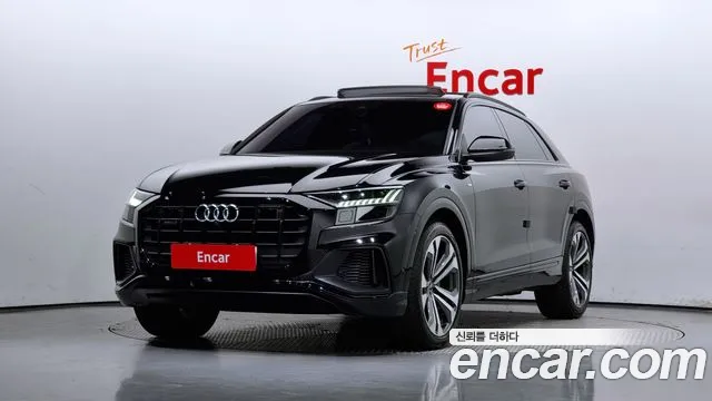 Audi Q8 (4M) 2023 Черный из Кореи