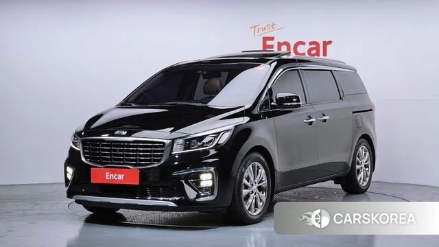 Kia The New Carnival 2019 Черный из Кореи