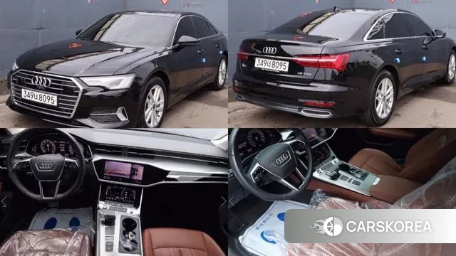 Audi A6 (C8) 2023 Черный из Кореи