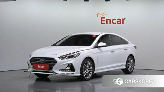 Hyundai Sonata New Rise 2018 Белый из Кореи