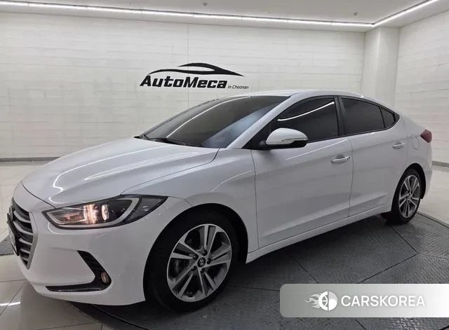 Hyundai Avante AD 2018 Белый из Кореи