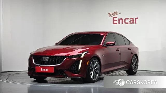 Cadillac CT5 2020 Красный из Кореи