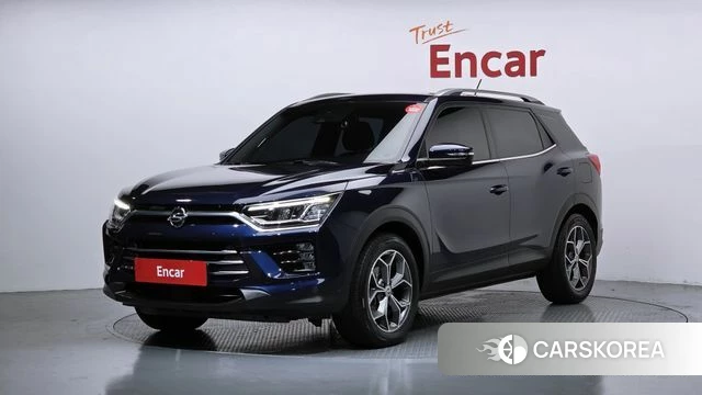 Ssangyong Beautiful Korando 2019 Синий из Кореи