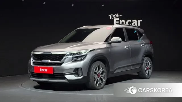 Kia Seltos 2022 Серебряный из Кореи