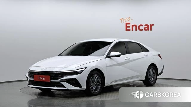 Hyundai The New Avante Hybrid (CN7) 2024 Белый из Кореи