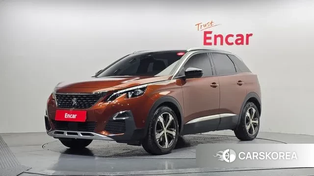 Peugeot 3008 second generation 2019 Оранжевый из Кореи