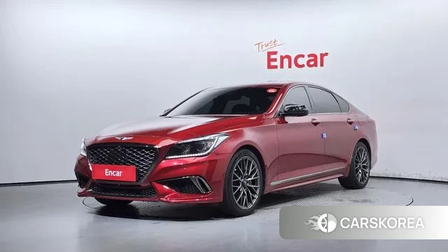 Genesis G80 2018 Красный из Кореи