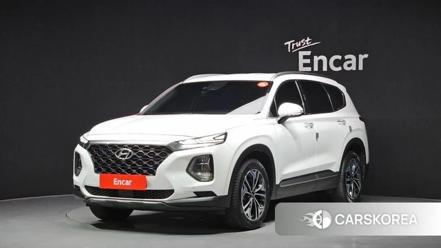 Hyundai Santa Fe TM 2019 Белый из Кореи