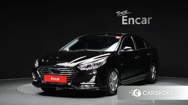 Hyundai Sonata New Rise Hybrid 2018 Черный из Кореи