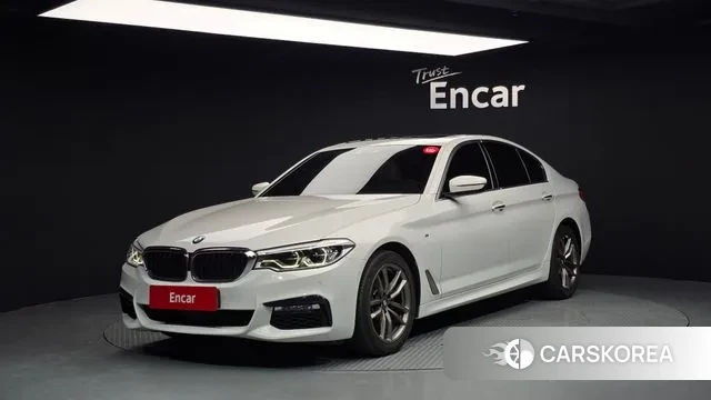 BMW 5 Series (G30) 2018 Белый из Кореи