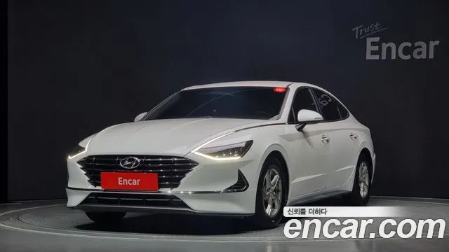 Hyundai Sonata (DN8) 2019 Белый из Кореи