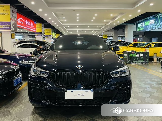 BMW X6 2023 Черный из Китая