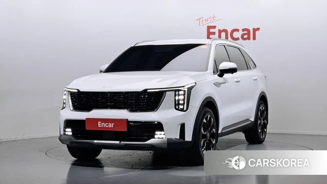 Kia The New Sorento 4th Generation 2024 Белый из Кореи