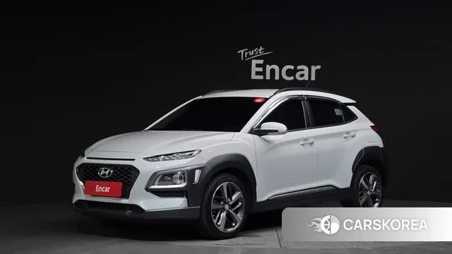 Hyundai Kona 2018 Белый из Кореи