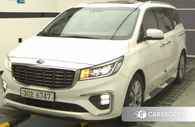 Kia The New Carnival 2018 Белый из Кореи