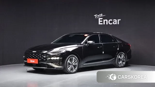 Kia K8 Hybrid 2022 Черный из Кореи