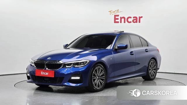 BMW 3 Series (G20) 2021 Синий из Кореи