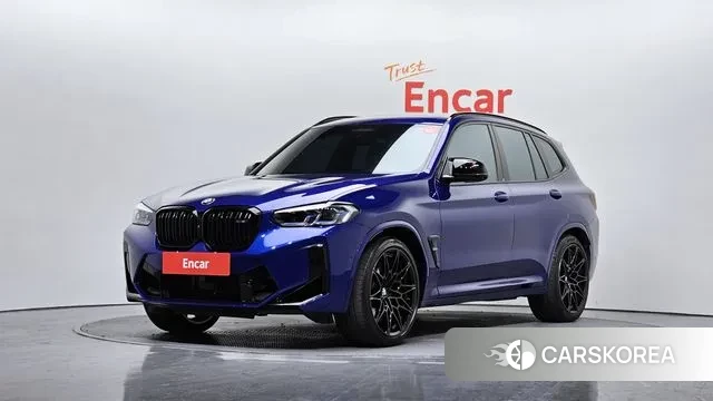 BMW X3M (G01) 2022 Синий из Кореи