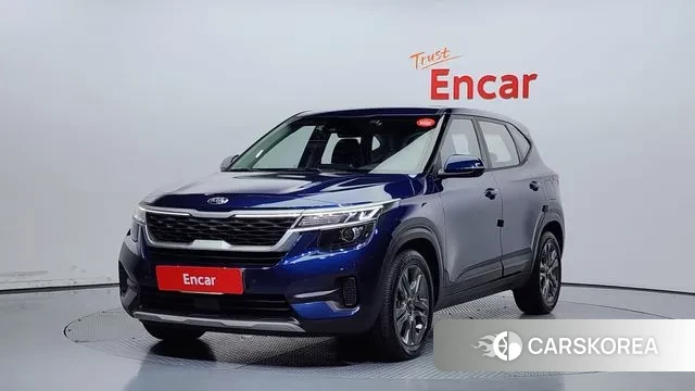 Kia Seltos 2020 Синий из Кореи