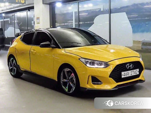 Hyundai Veloster (JS) 2018 Желтый из Кореи