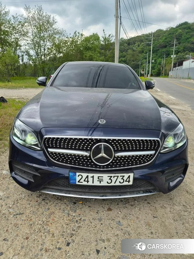 Mercedes-Benz E-Class W213 2020 Синий из Кореи