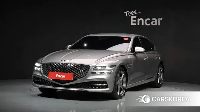 Genesis G80 (RG3) 2023 Серебряный из Кореи
