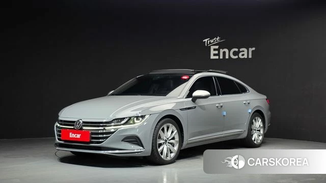Volkswagen Arteon 2022 Серебристо-серый из Кореи