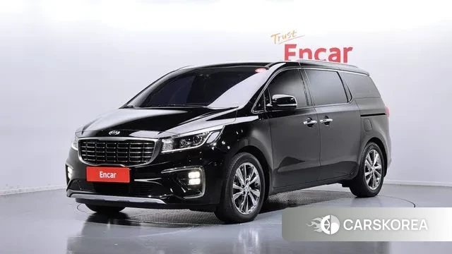 Kia The New Carnival 2019 Черный из Кореи