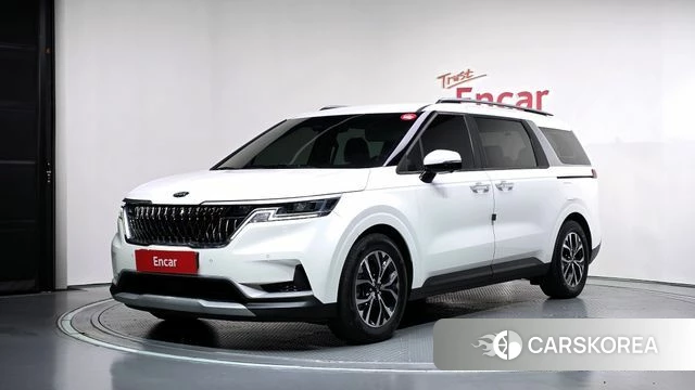 Kia Carnival 4th generation 2021 Белый из Кореи
