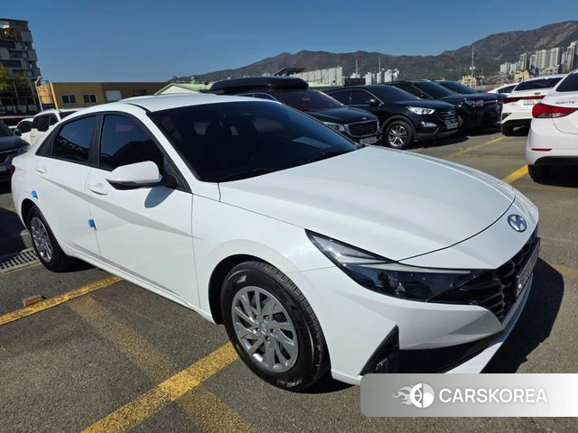 Hyundai Avante (CN7) 2020 Белый из Кореи