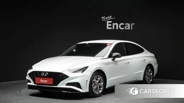 Hyundai Sonata (DN8) 2021 Белый из Кореи