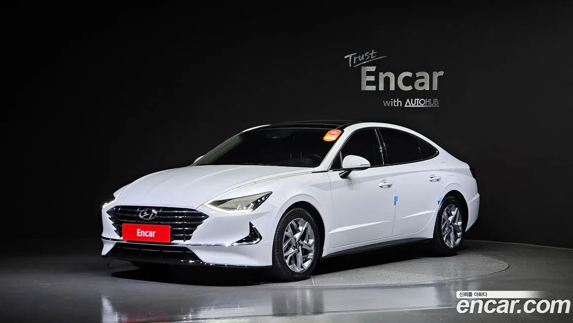 Hyundai Sonata (DN8) 2020 Белый из Кореи