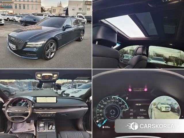 Genesis G80 (RG3) 2020 Синий из Кореи