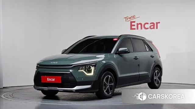 Kia Di Ol Nu Niro 2022 Синий нефрит из Кореи