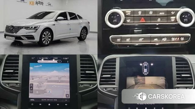 Renault Korea (Samsung) The New SM6 2024 Белый из Кореи