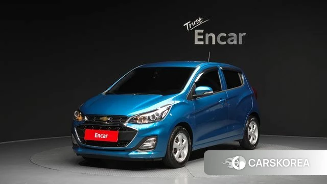 Chevrolet (GM Daewoo) The New Spark 2018 Синий из Кореи