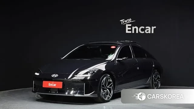 Hyundai Ionic 6 2022 Синий из Кореи