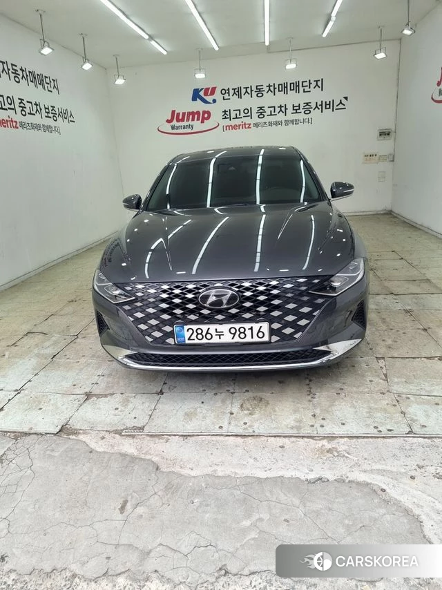 Hyundai The New Grandeur IG 2021 Серый из Кореи