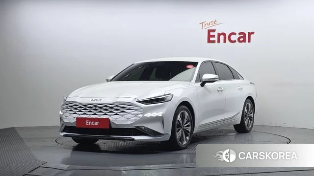 Kia K8 Hybrid 2021 Белый из Кореи