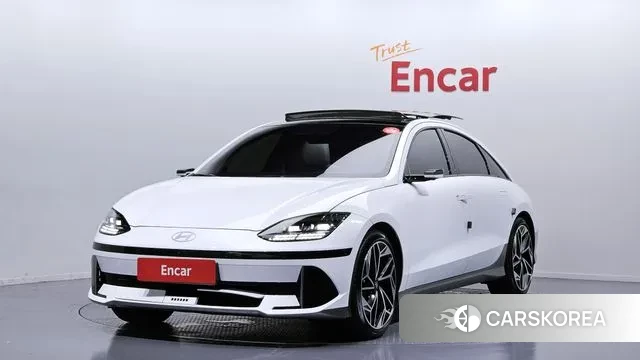 Hyundai Ionic 6 2022 Белый из Кореи