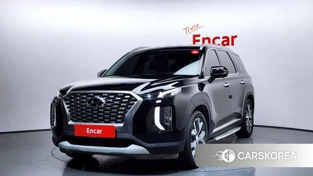 Hyundai Palisade 2022 Черный из Кореи